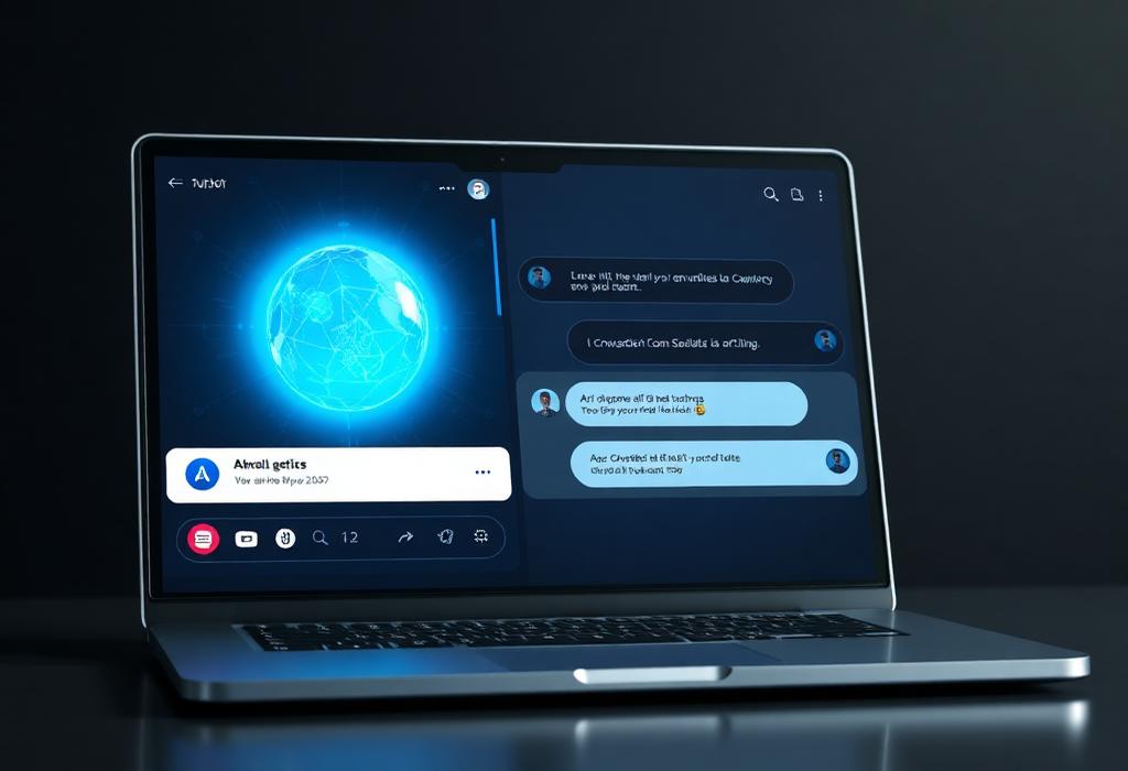 Giao diện dự án Nền tảng AI Chatbot Xshop