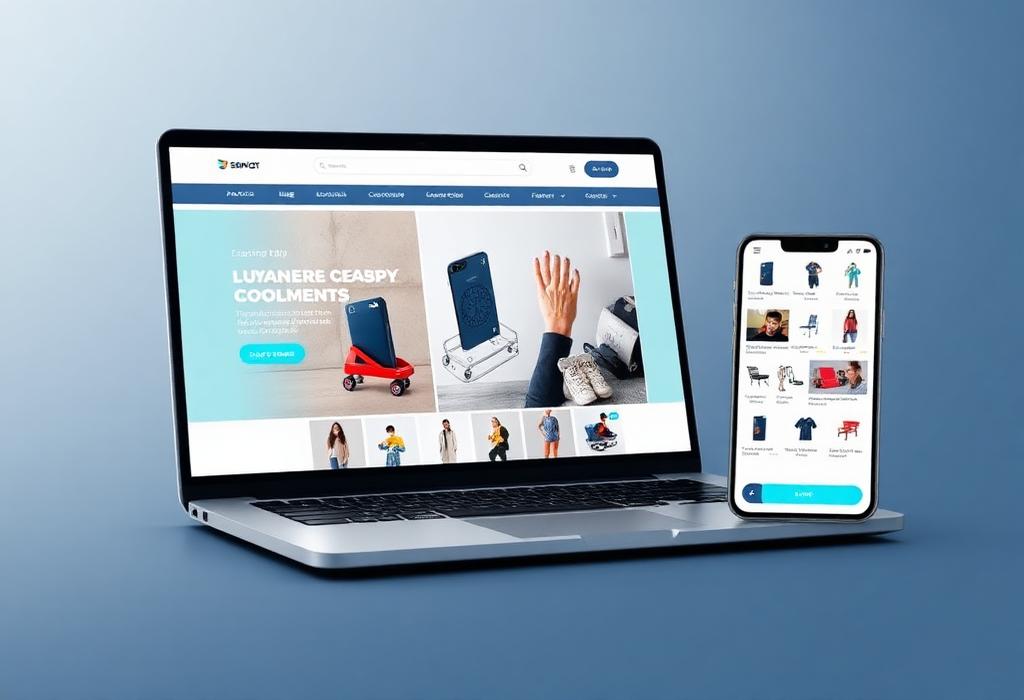 Giao diện dự án Website bán hàng Nội thất Mộc An